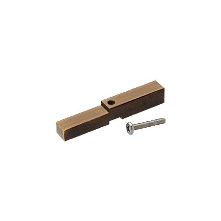 Cr Laurence Brushed Bronze Adapter Block for Prima, Shell and Rondo Hinges HAB01BBRZ